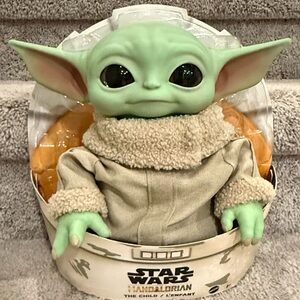 Star Wars Grogu Plush with Green and Tan Colors
